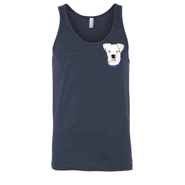White Dog Tank Top Thumbnail